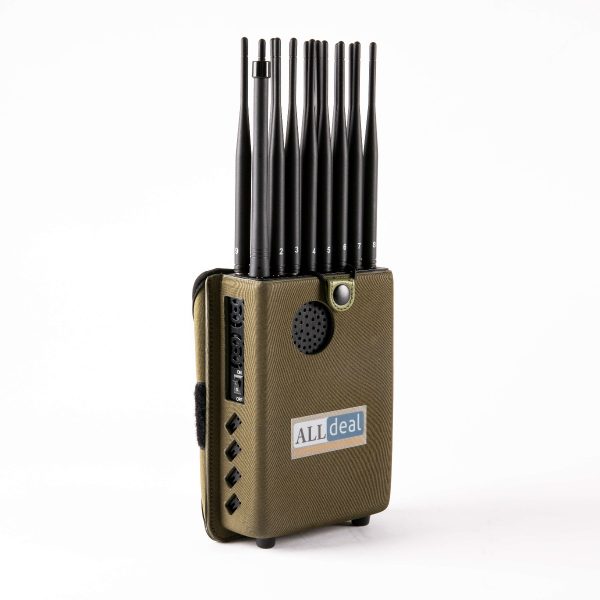 The Latest Handheld 16 Bands All-in-one 5G 5Ghz 3G 4G LTE GPS RC WIFI LOJACK UHF Jammer up to 25m - Image 2