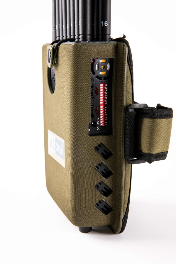 The Latest Handheld 16 Bands All-in-one 5G 5Ghz 3G 4G LTE GPS RC WIFI LOJACK UHF Jammer up to 25m - Image 5