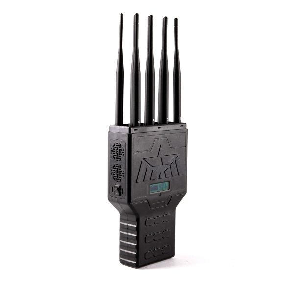 Powerful 8 Antennas Handheld 5G 4G WIFI GPS Jammer Radius up to 40 meters (24W) - Image 3