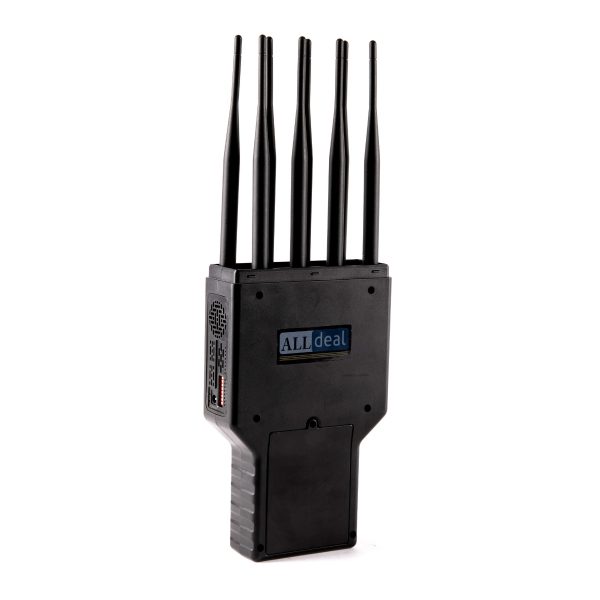 Powerful 8 Antennas Handheld 5G 4G WIFI GPS Jammer Radius up to 40 meters (24W) - Image 4
