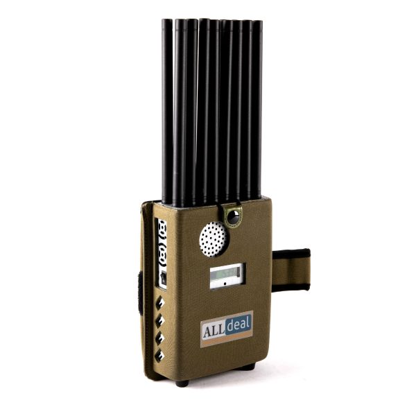 Handheld 18 Bands All-in-one 5G 5Ghz 3G 4G LTE GPS RC WIFI LOJACK UHF Jammer up to 25m - Image 2