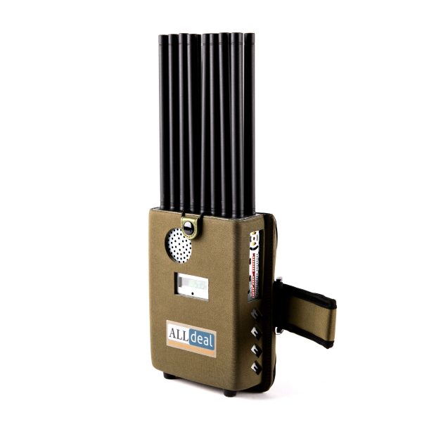 Handheld 18 Bands All-in-one 5G 5Ghz 3G 4G LTE GPS RC WIFI LOJACK UHF Jammer up to 25m - Image 3