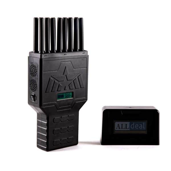 Handheld 16 Bands All-in-one 5G 5Ghz 3G 4G LTE GPS RC WIFI LOJACK UHF Jammer up to 20m - Image 4
