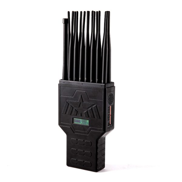 Handheld 16 Bands All-in-one 5G 5Ghz 3G 4G LTE GPS RC WIFI LOJACK UHF Jammer up to 20m - Image 5