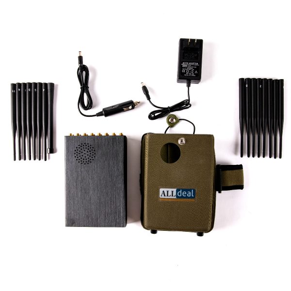 The Latest Handheld 16 Bands All-in-one 5G 5Ghz 3G 4G LTE GPS RC WIFI LOJACK UHF Jammer up to 25m - Image 8