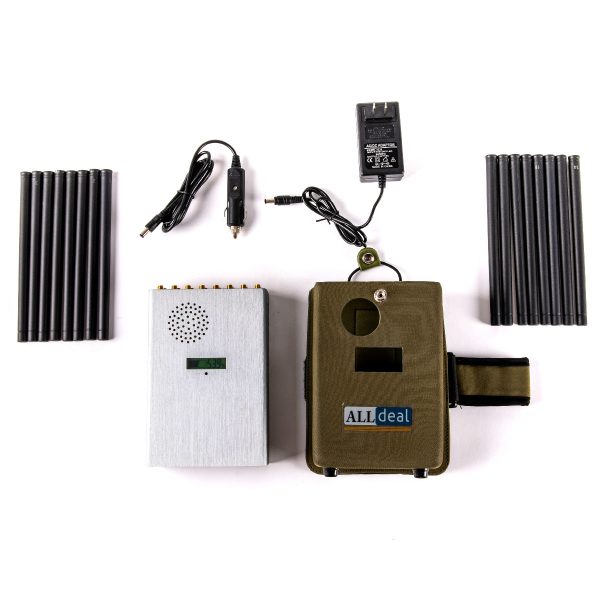 Handheld 18 Bands All-in-one 5G 5Ghz 3G 4G LTE GPS RC WIFI LOJACK UHF Jammer up to 25m - Image 9