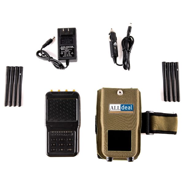 8 Antenas Handheld 5G GPS Jammer of ABS shell with Excellent Cooling Systerm,radius up to 15 meters,4700mAh (5.6W) - Image 10