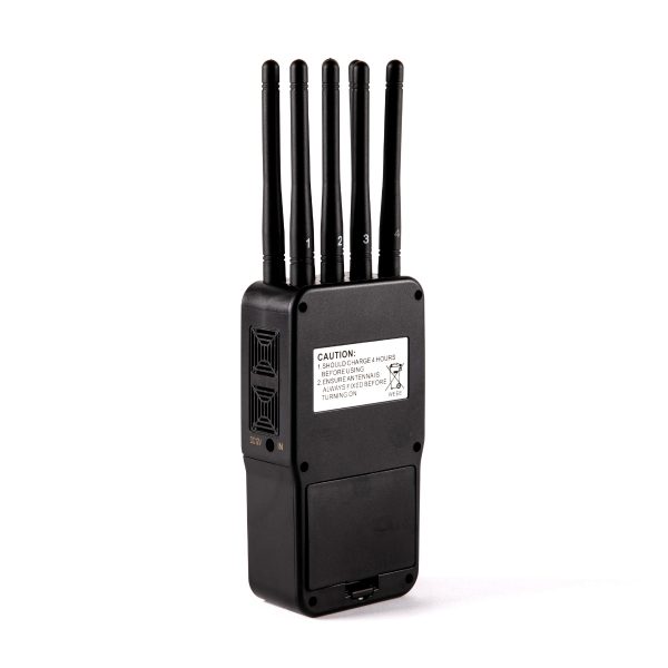 8 Antenas Handheld 5G GPS Jammer of ABS shell with Excellent Cooling Systerm,radius up to 15 meters,4700mAh (5.6W) - Image 6