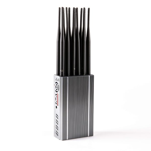 ALLDEAL 12 Antennas Portable 5G LTE Cell Jammer 5.8G Wi-Fi Scrambler,Radius up to 20m ,12000mAh (12W) - Image 7