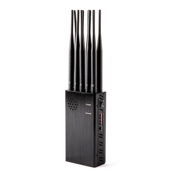 The Latest 10 Antennas Portable 5G LOJACK GPS Jammer,Radius up to 15m ,8000mAh (10W) - Image 5