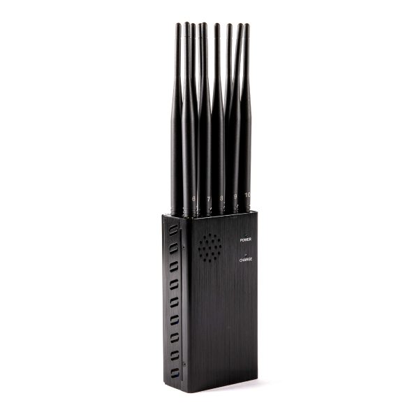 The Latest 10 Antennas Portable 5G LOJACK GPS Jammer,Radius up to 15m ,8000mAh (10W) - Image 6
