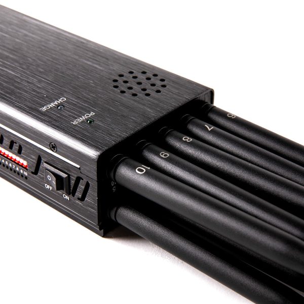 The Latest 10 Antennas Portable 5G LOJACK GPS Jammer,Radius up to 15m ,8000mAh (10W) - Image 8