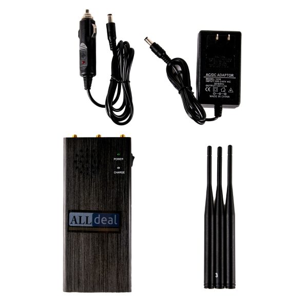 Handheld 315 433 868MHZ Car Key,TV,Remote Control Jammer,Radius up to 100meters , 8000mAh (10W) - Image 5