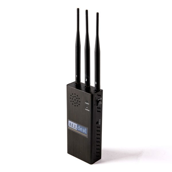 Handheld 315 433 868MHZ Car Key,TV,Remote Control Jammer,Radius up to 100meters , 8000mAh (10W) - Image 2