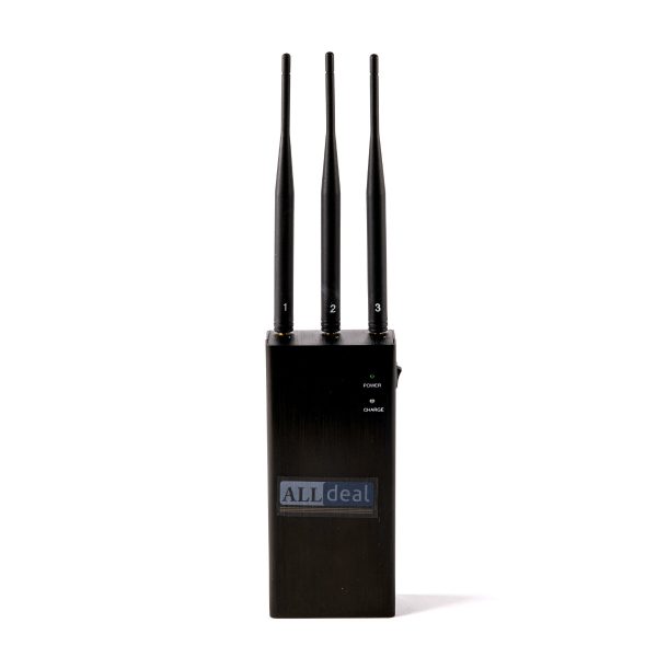 Handheld 315 433 868MHZ Car Key,TV,Remote Control Jammer,Radius up to 100meters , 8000mAh (10W)