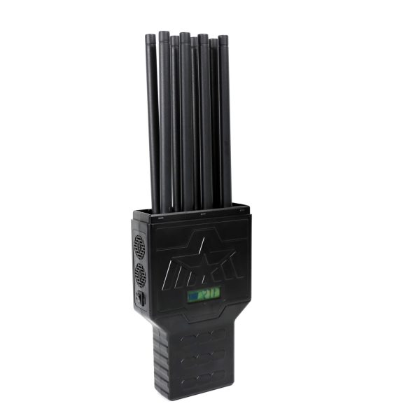 Unique 40W High Power Handheld 8 Bands 5G GPS Jammer up to 50m - Image 2
