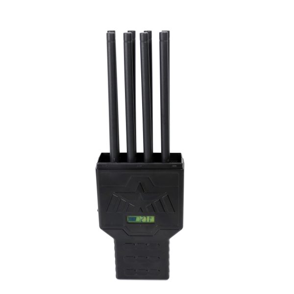 Unique 40W High Power Handheld 8 Bands 5G GPS Jammer up to 50m - Image 3